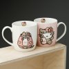 Pusheen x Hello Kitty - Set 2 šálok