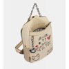 Anekke Energy Beige - Set batoh + peňaženka stredná