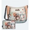 Anekke Fun and Music set crossbody kabelka + peňaženka malá