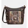 Anekke Shōen Brown dámska crossbody kabelka