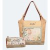 Anekke Butterfly set kabelka na plece + peňaženka stredná