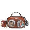 NICOLE LEE crossbody kabelka malá Tour De Paris