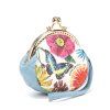 NICOLE LEE modré puzdro s retro sponou Butter Flower White