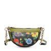 NICOLE LEE crossbody kabelka 2v1 Butter Flower Black