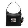 NIKKY by Nicole Lee čierno-biela kabelka na plece s taštičkou Trio