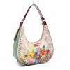 NICOLE LEE kvetovaná hobo kabelka na plece Dreams Blossom