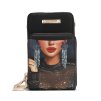 NICOLE LEE čierna crossbody kabelka aj na mobil Samantha La Belleza