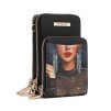 NICOLE LEE čierna crossbody kabelka aj na mobil Samantha La Belleza
