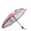 NICOLE LEE vystrelovací dáždnik s potlačou Violet Blossom