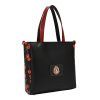 NIKKY by Nicole Lee väčšia kabelka na plece čierna Cherry Lips