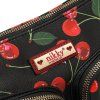 NIKKY by Nicole Lee čierna crossbody kabelka Cherry Lips