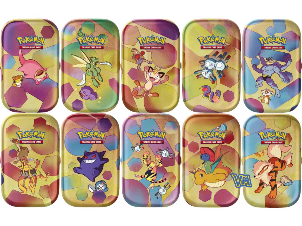 Scarlet & Violet - 151 Mini Tin - Slowpoke/Sandshrew - Pokemon