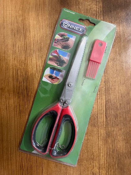 Nerezové nůžky na bylinky, 5 čepelí