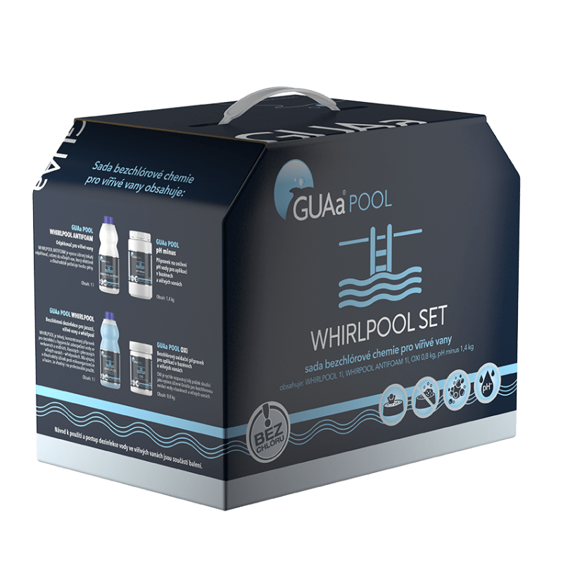 GUAA POOL WHIRLPOOL SET - bezchlorová chemie