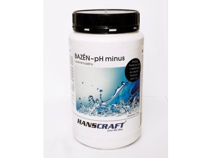 HANSCRAFT BAZÉN - pH minus - 1,5 kg