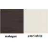 Mahagon + Pearl White