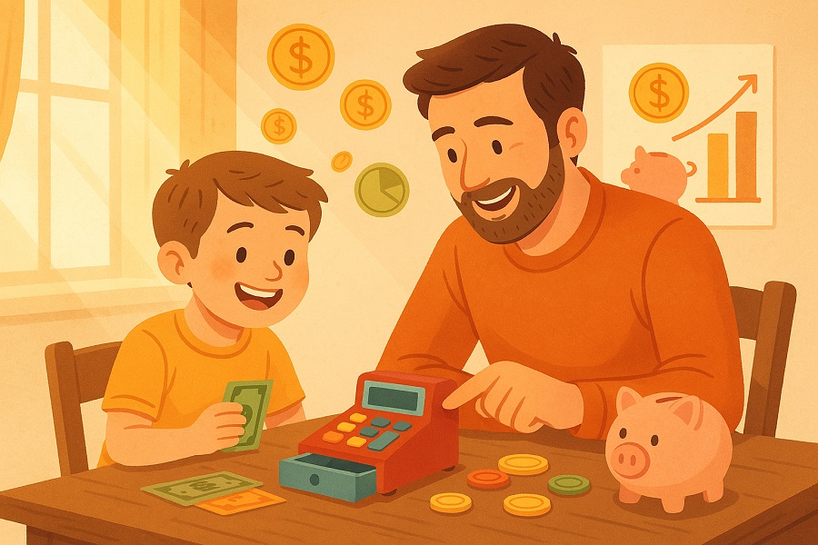 Jak naučit děti finanční gramotnosti hravou formou