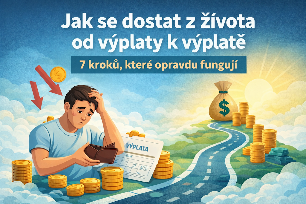 Jak se dostat z života od výplaty k výplatě: 7 kroků, které opravdu fungují