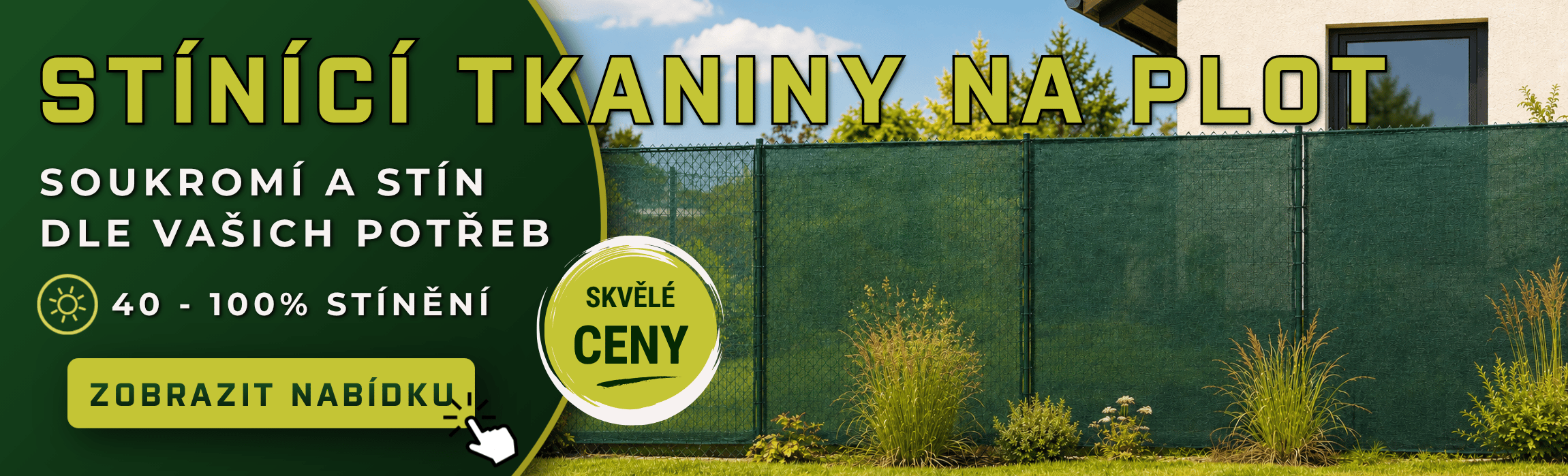 Stínící tkaniny