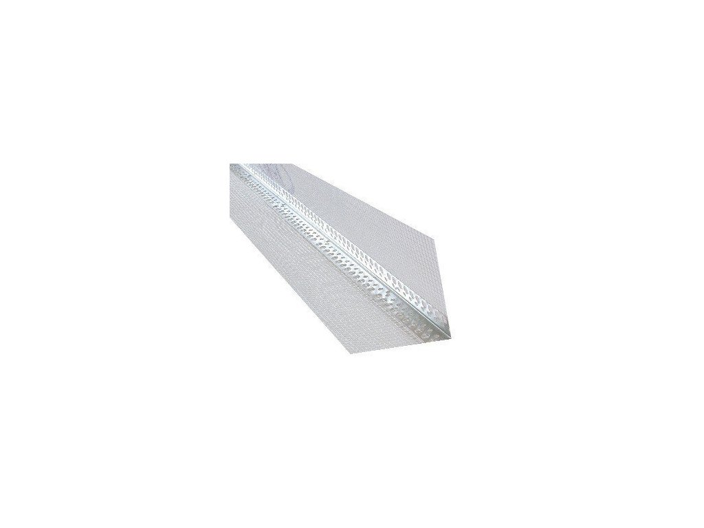 Rohová lišta AL HLINÍKOVÁ s vertex tkaninou 2,5 m (10x10)