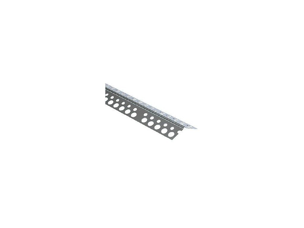 ROHOVÁ LIŠTA ALU bez tkaniny 135° (25x25mm) d. 2,5m s otevřeným úhlem