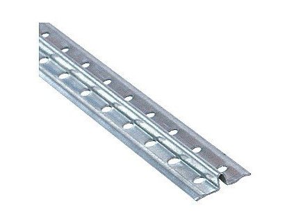 784 omitkovy profil 6 mm pozinkovany 3m perforovany omitnik