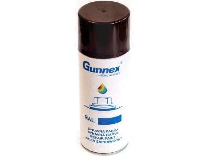 opravna barva ve spreji gunnex