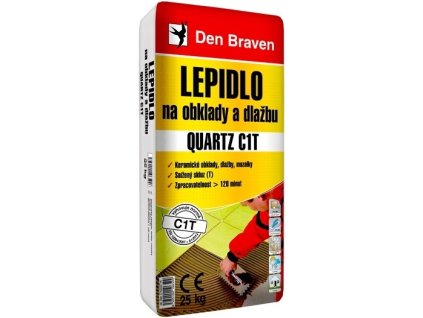 lepidlo na obklady a dlazbu quartz c1t den braven