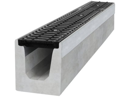 odvodnovaci betonovy zlab bielbet c250 litinova mriz 1000 x 145 x 160 mm