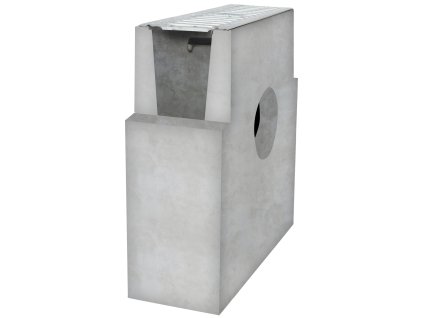 sberna betonova vpust bielbet a15 pozinkovana mriz 333 x 130 x 380 mm 120 mm