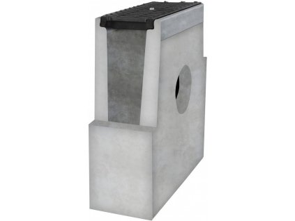 sberna betonova vpust bielbet c250 s litinovou mrizi 333 x 145 x 450 mm 220 mm