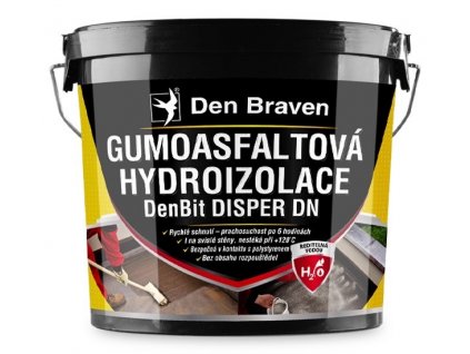 Gumoasfaltová hydroizolace 10kg DEN BRAVEN