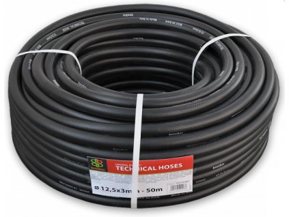 Vzduchová hadice TECHNICAL HOSE BLACK 17 bar 12,5*3 mm 50 m