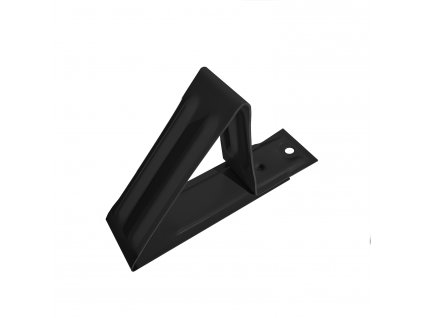 Protisněhový hák krátký MDM pro plechové krytiny TYP "SGN100" 34 x 125 mm - černý RAL 9005