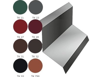 16687 lemovani ke zdi horni plechova krytina bp2 matne utk