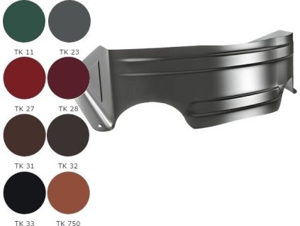 16696 snehovy zachytavac plechova stresni krytina bp2 matny utk