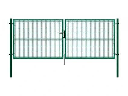 dvoukridla brana pilofor zelena mala