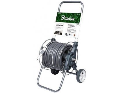 Hadice 1/2 " WHITE LINE 20 m s příslušenstvím + kovový vozík SILVER PLUS