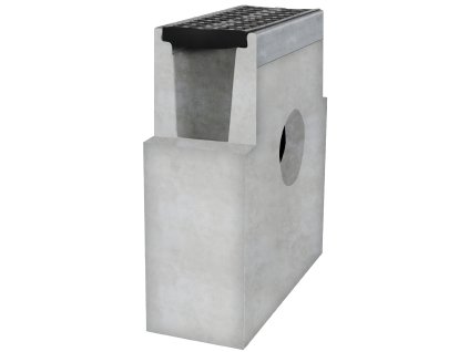 sberna betonova vpust bielbet b125 litinova mriz 333 x 145 x 450 mm 160 mm
