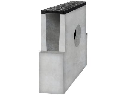 sberna betonova vpust bielbet b125 litinova mriz 500 x 150 x 500 mm 250 mm