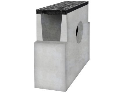 sberna betonova vpust bielbet d400 litinova mriz 500 x 200 x 500 mm 200 mm