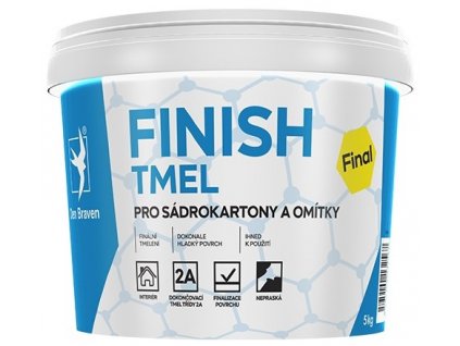 Finish tmel na sádrokarton 5 kg Den Braven