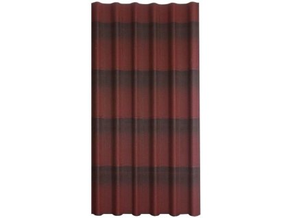 Střešní deska bitumenová červená ONDULINE Easystyle 6 vln (1,64 m2)