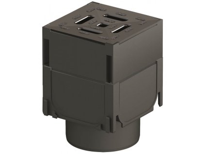 spojka pro plastovy zlab aco hexaself brickslot