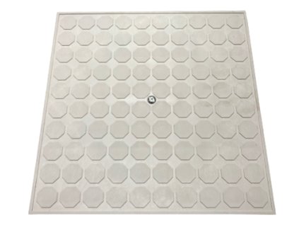 Plastový poklop pojízdný HEAVY PP k revizní šachtě 200 x 200 Technodrain