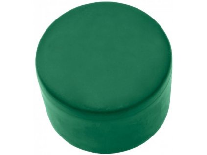 Čepička PVC 48 mm zelená