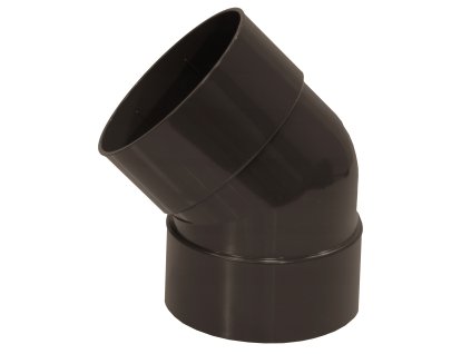 koleno dvouhrdlove pro okapovy svod proaqua ral 8017 hnedy