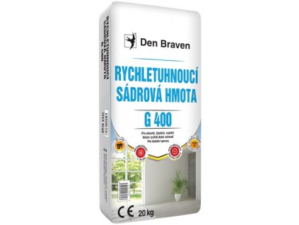 rychletuhnouci sadrova hmota g400 den braven