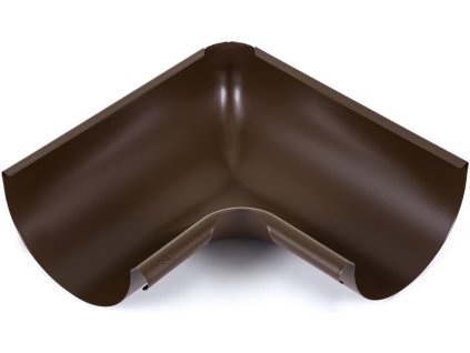 Roh vnitřní pro okapový žlab EVROMAT 250 mm pozinkovaný lakovaný RAL 8017 hnědý