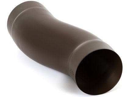 Odskok pro okapový svod EVROMAT 80 mm pozinkovaný lakovaný RAL 8017 hnědý
